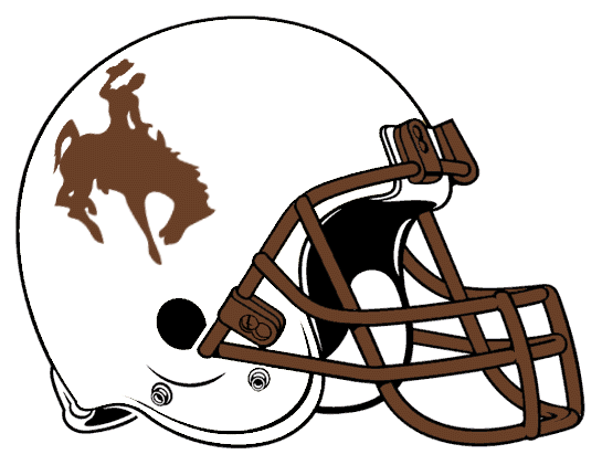 Wyoming Cowboys 1997-1999 Helmet Logo diy iron on heat transfer